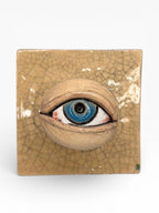 "Blue Eye" Ceramic Decorative Wall Hook – Handmade (Kannyu Technique)