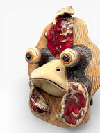 "The Rooster" Handcrafted Ceramic Wall Art – Unique Artisan Decor