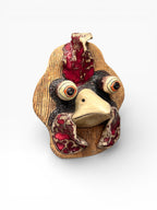 "The Rooster" Handcrafted Ceramic Wall Art – Unique Artisan Decor
