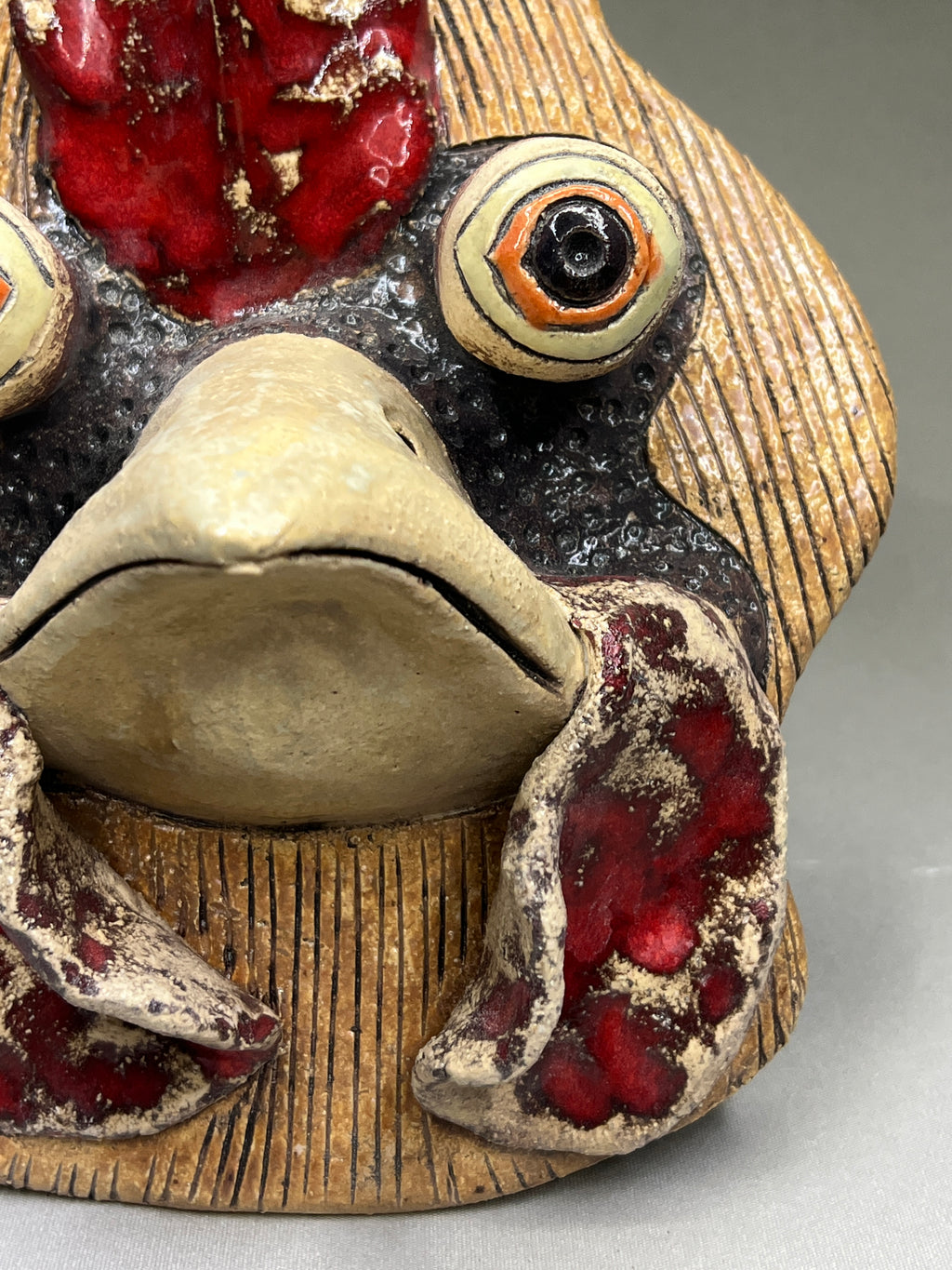 "The Rooster" Handcrafted Ceramic Wall Art – Unique Artisan Decor