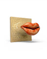 "Lips" Ceramic Decorative Wall Hook – Handmade (Kannyu Technique)